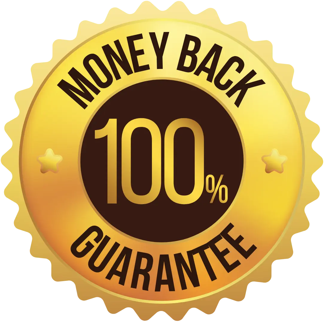 Gumitide 60-Day Money Back Guarantee Seal